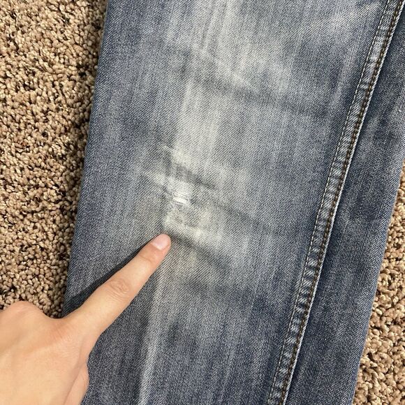 US Polo Assn Boys 12 Slim Straight Jean Embroidered Pony Gold - Picture 6 of 11